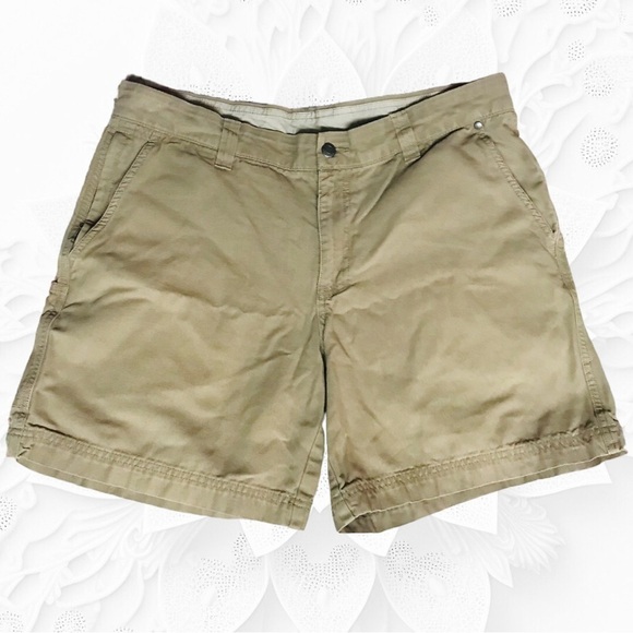 Columbia Khaki Shorts Size 35 - Picture 1 of 2